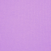 cotton rib short - lilac