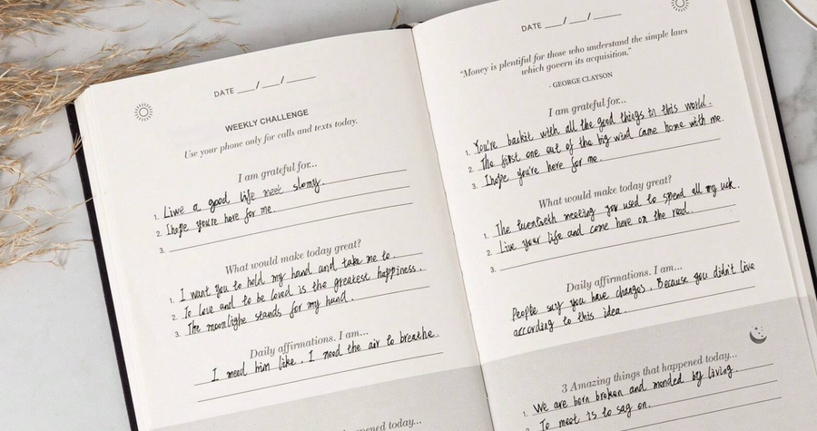 gratitude journal